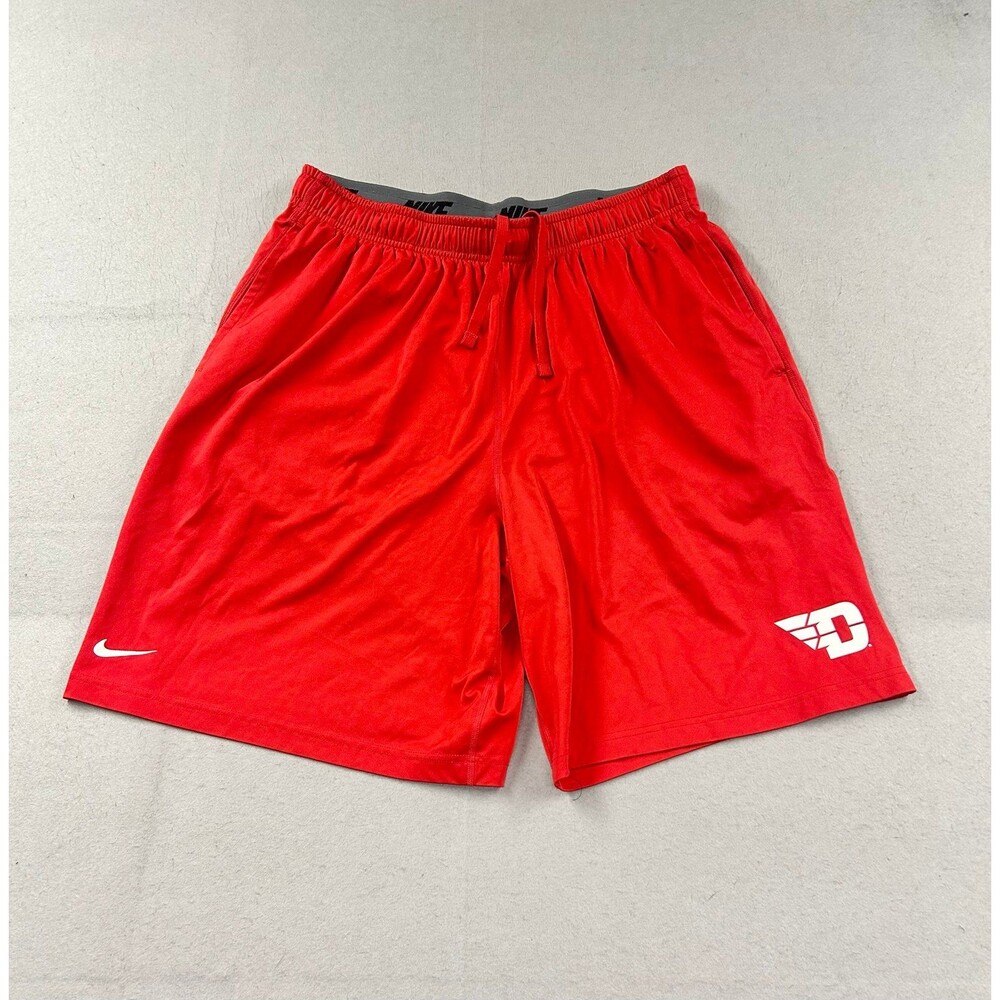 Nike Men's Dayton Flyers Red Athletic Shorts